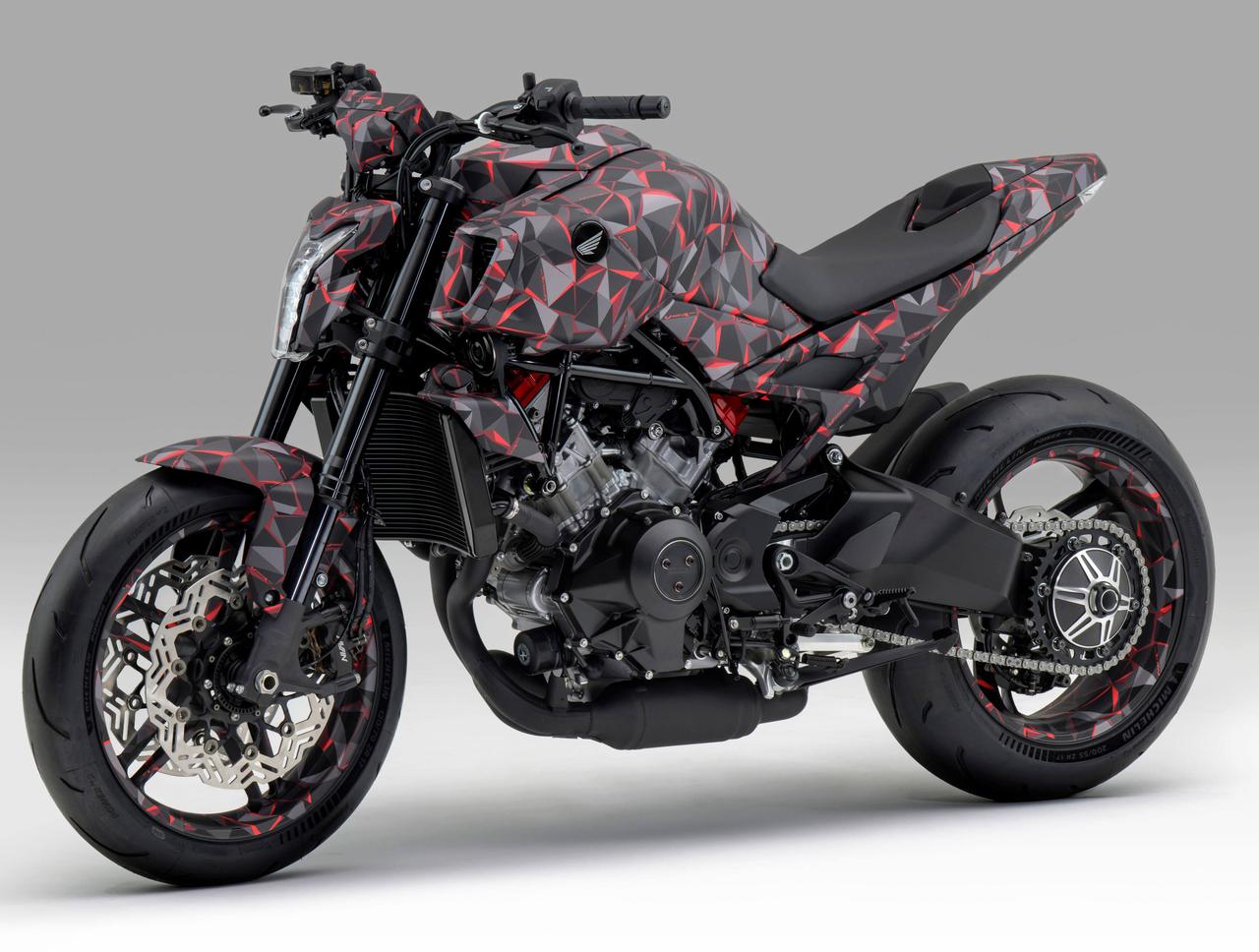 画像7: 【世界初公開!】ホンダ「V3R 900 E-Compressor Prototype」登場! 世界初の電子制御ブースト技術搭載のV3スポーツ!【2026速報】