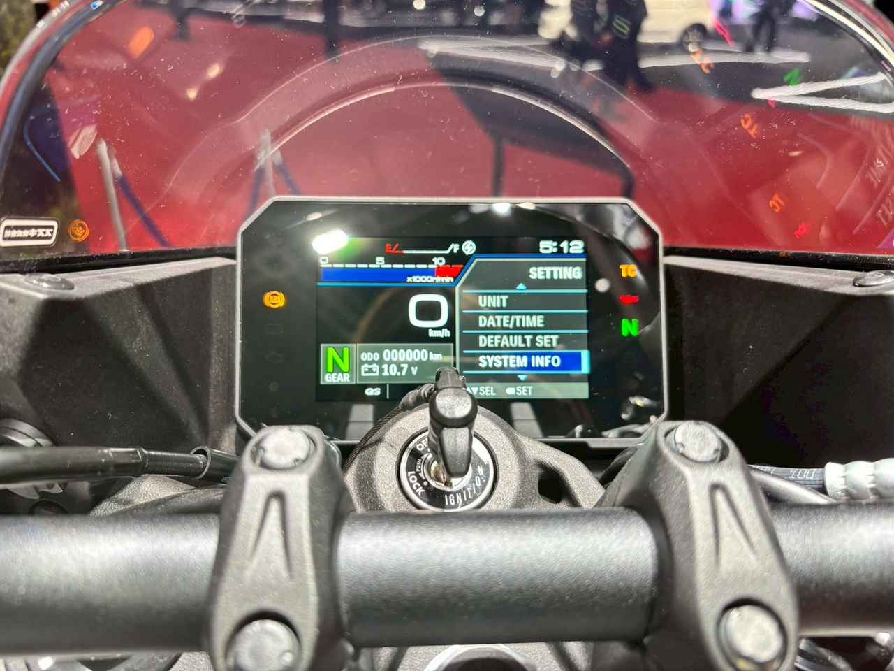 画像3: ▶ハンドルまわり