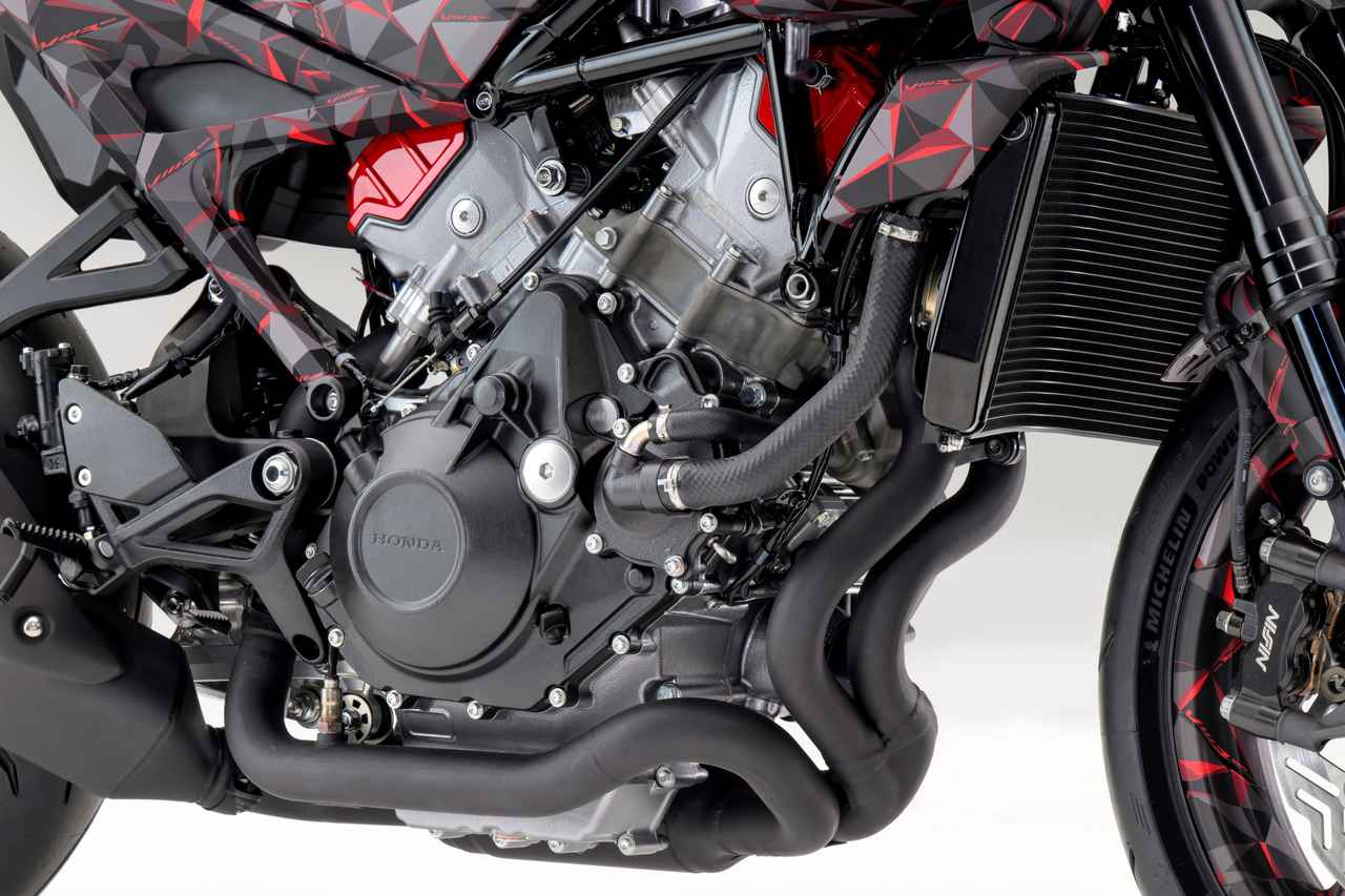 画像11: 【世界初公開!】ホンダ「V3R 900 E-Compressor Prototype」登場! 世界初の電子制御ブースト技術搭載のV3スポーツ!【2026速報】