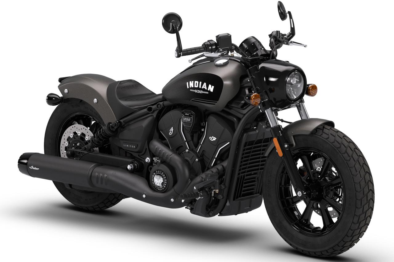 画像3: Indian MOTORCYCLE Scout Bobber Limited +Tech 2026年モデル 総排気量:1250cc エンジン形式:水冷4スト60°V型2気筒 シート高:665mm 車両重量:246kg