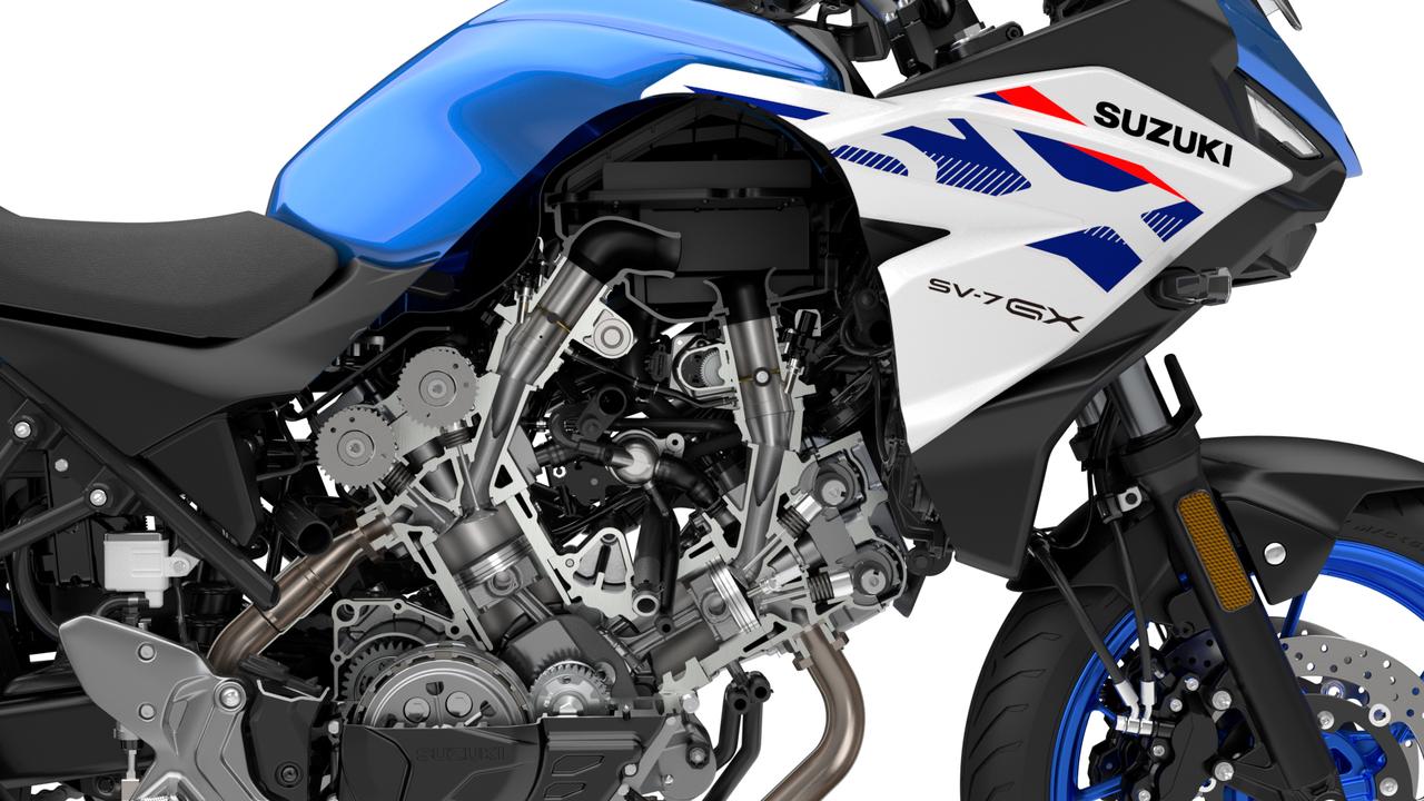 画像9: 【期待の新型!】スズキ「SV-7GX」誕生! 名機SV650の伝統を引き継ぐ爽快Vツインクロスオーバーを詳細解説!【2026速報】