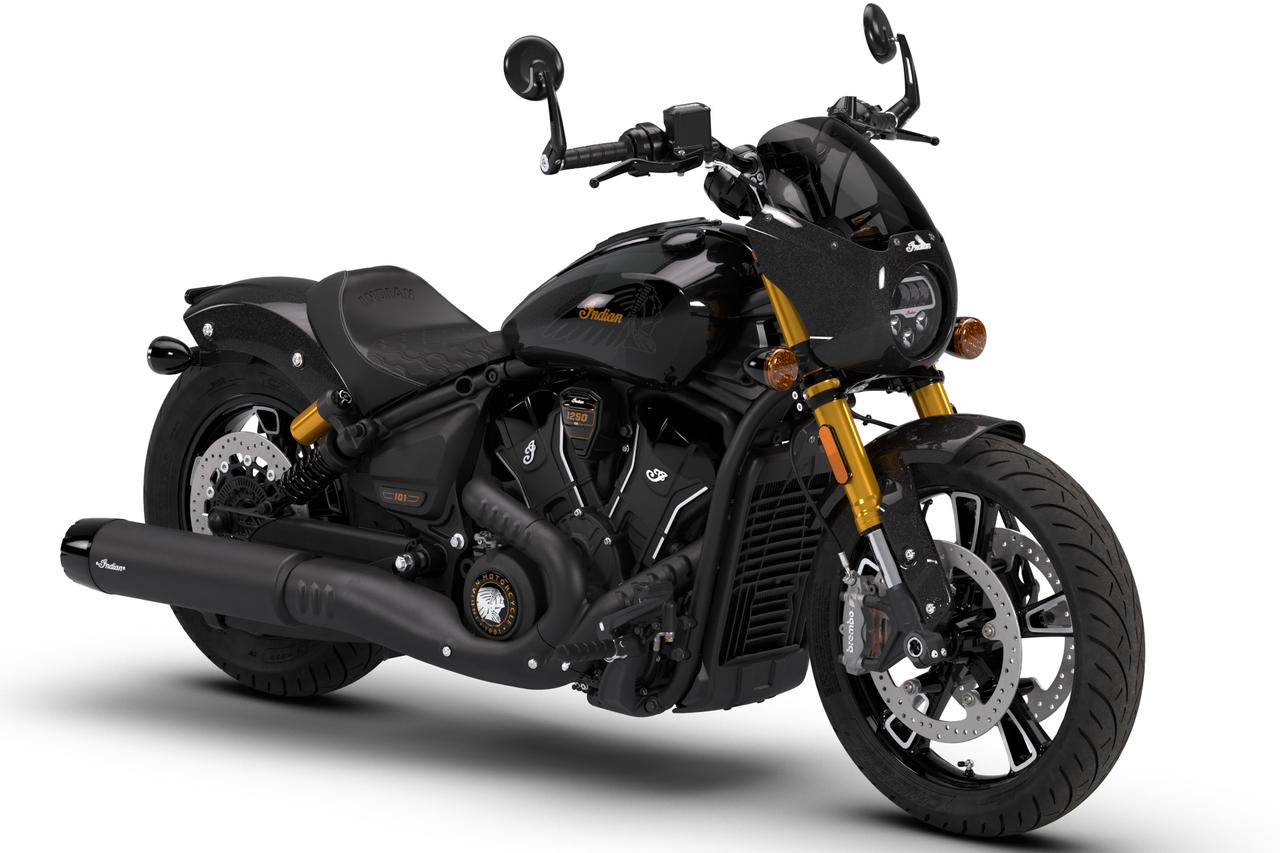画像2: Indian MOTORCYCLE 101 Scout 2026年モデル 総排気量:1250cc エンジン形式:水冷4スト60°V型2気筒 シート高:680mm 車両重量:249kg