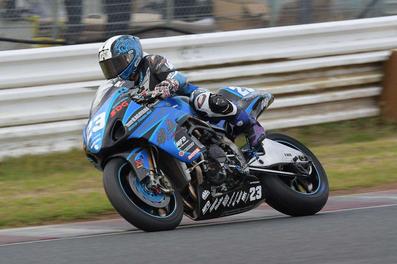 画像: わざわざ「めっちゃ重い」(加賀山・談)ハヤブサをチョイス 電子制御をカットして走っているそうです