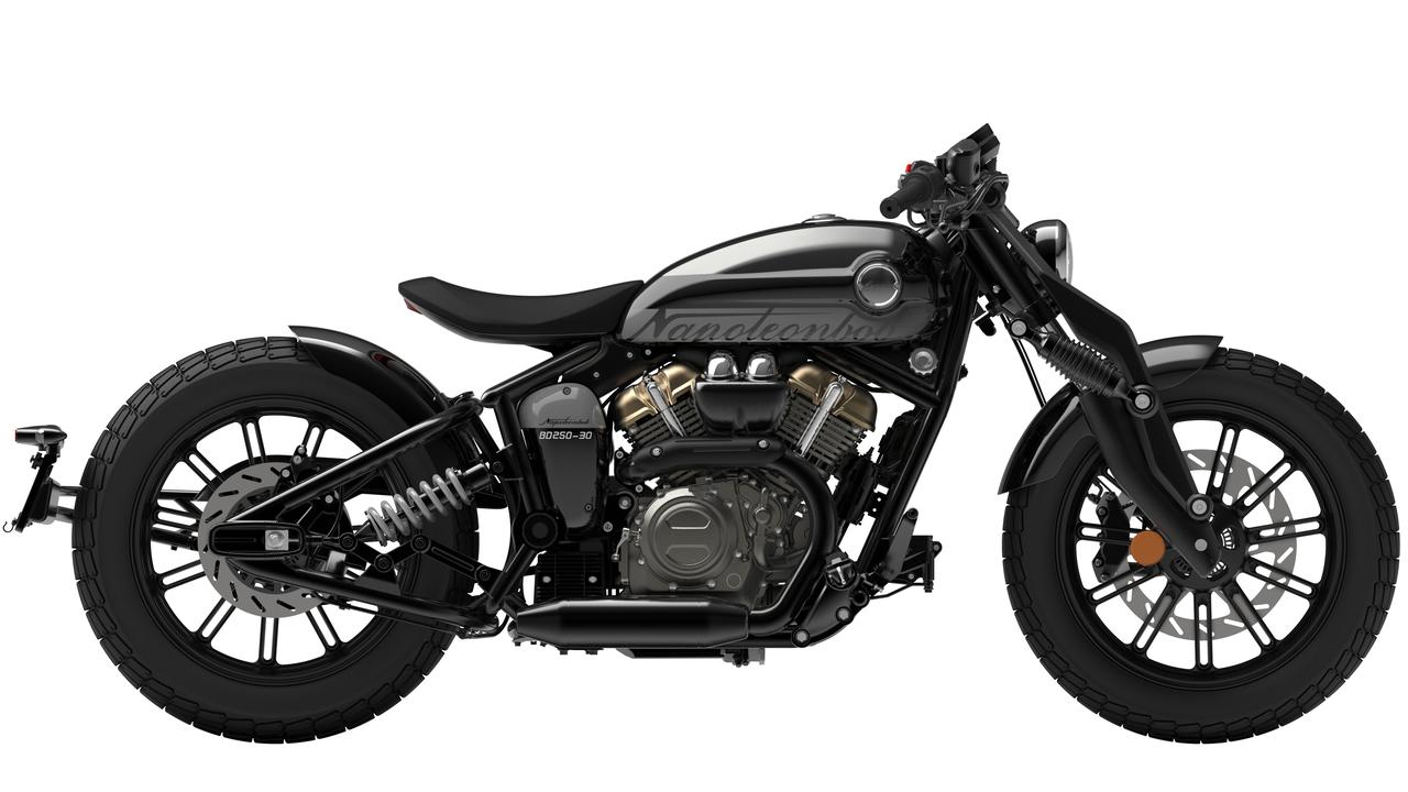 画像 : 3番目の画像 - 【写真14枚】ベンダ「ナポレオンボブ250」 - webオートバイ