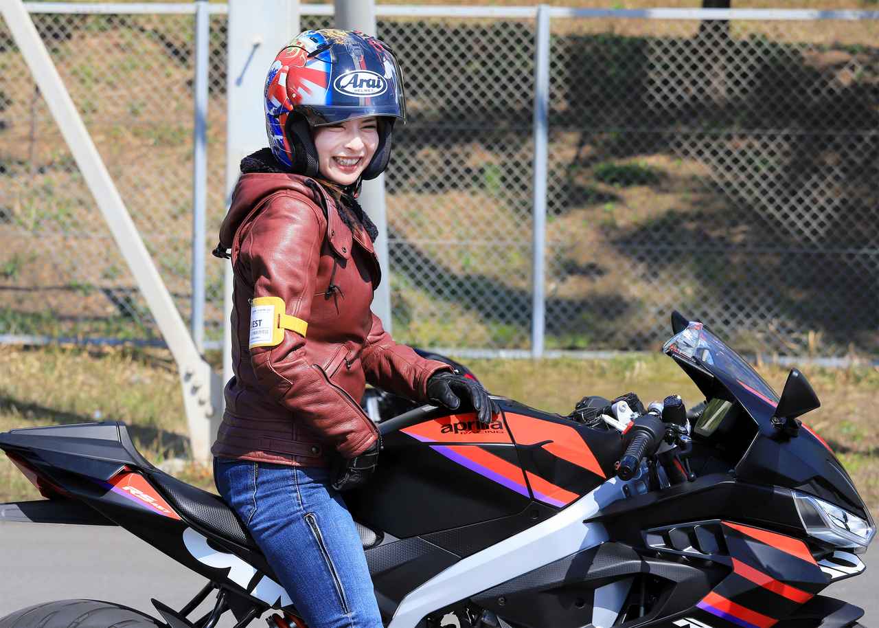 画像: 【インプレ】アプリリア「RS457」【葉月美優のちょい乗りレビュー】 - webオートバイ