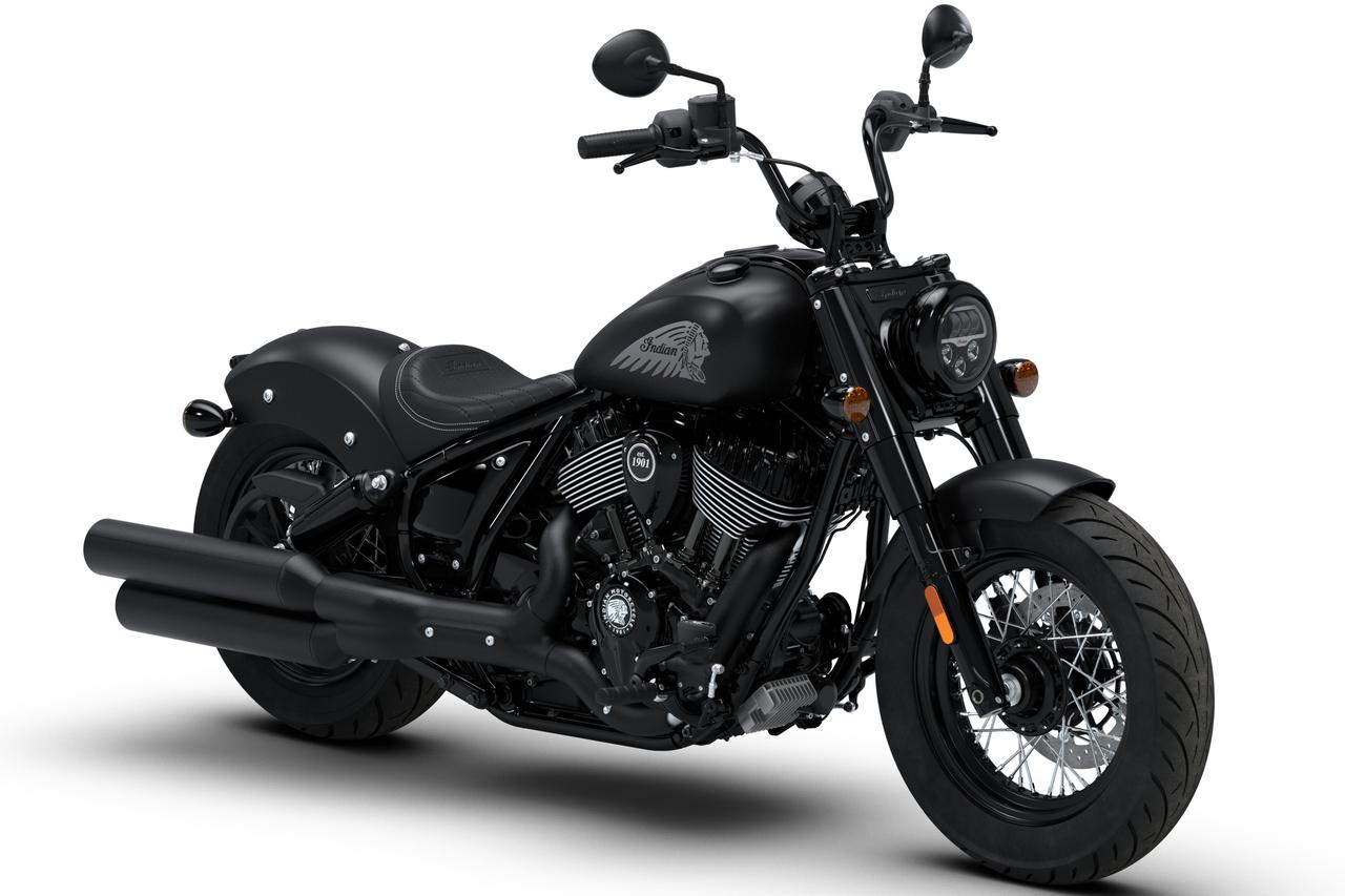 画像2: Indian MOTORCYCLE Chief Bobber Dark Horse 2026年モデル 総排気量:1890cc エンジン形式:空冷4ストV型2気筒 シート高:662mm 車両重量:315kg