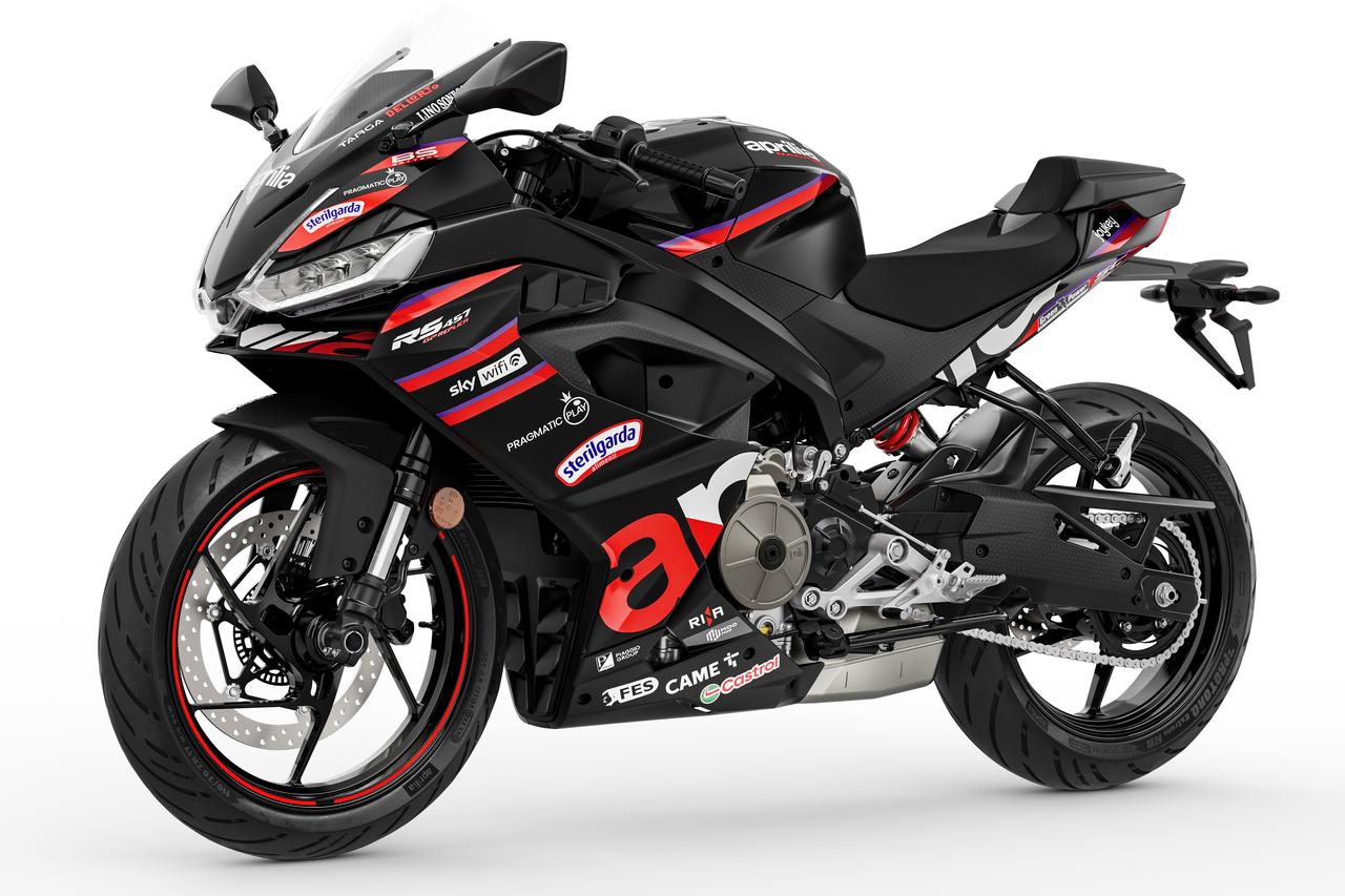 画像1: アプリリア「RS 457」にGPマシングラフィックを纏った上位グレードが登場