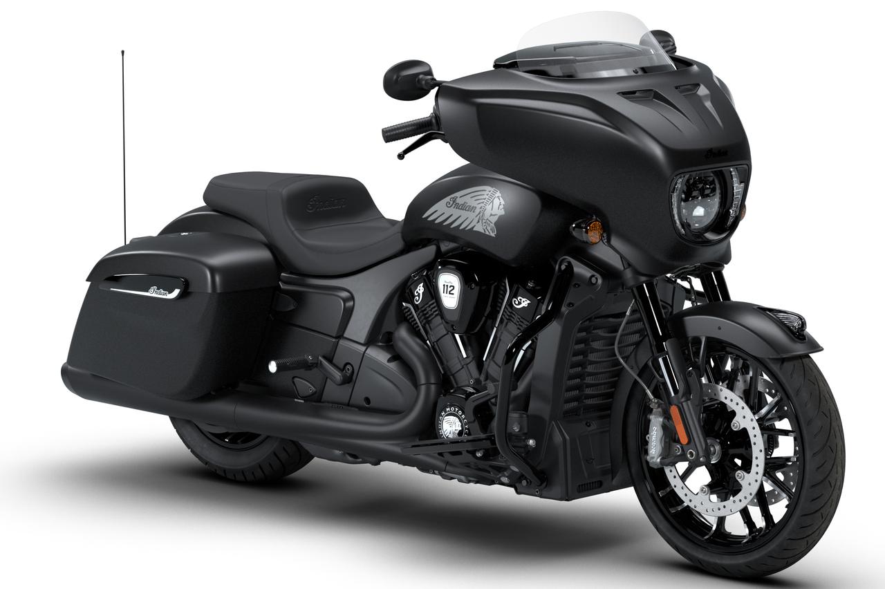 画像3: Indian MOTORCYCLE Chieftain Powerplus Dark Horse with 112 Package 2026年モデル 総排気量:1834cc エンジン形式:水冷4ストV型2気筒 シート高:672mm 車両重量:382kg