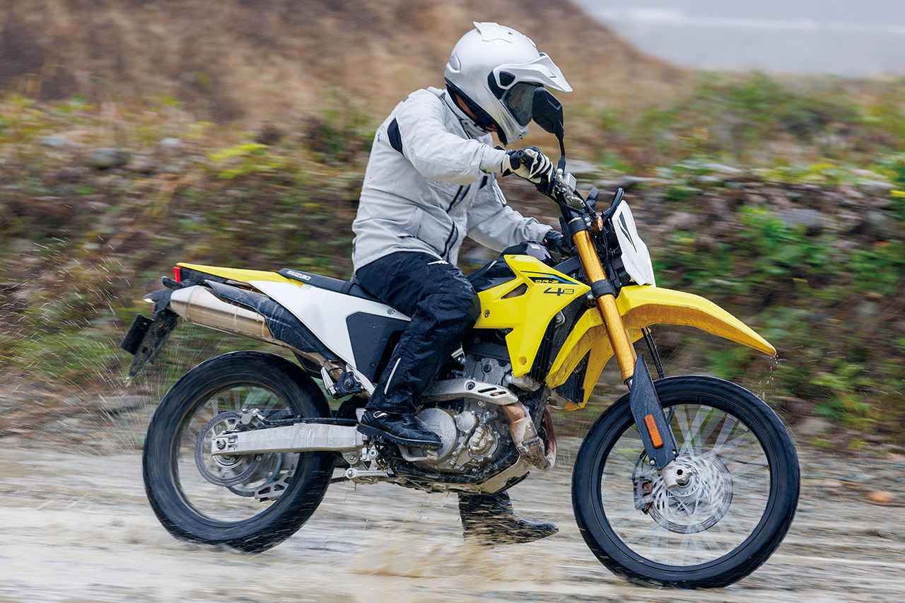 画像: スズキ「DR-Z4S」インプレ(小川 勤)