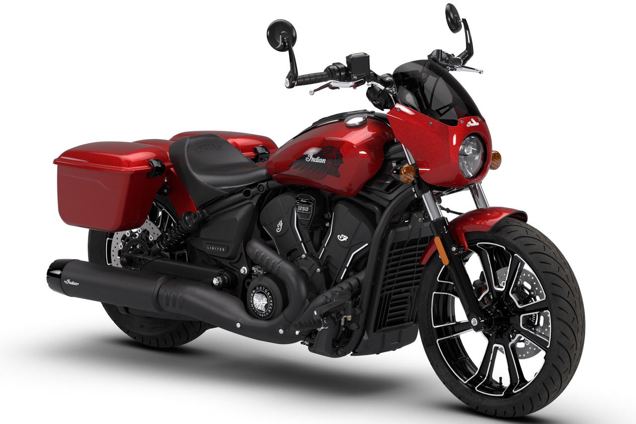 画像1: Indian MOTORCYCLE Sport Scout RT 2026年モデル 総排気量:1250cc エンジン形式:水冷4スト60°V型2気筒 シート高:680mm 車両重量:257kg