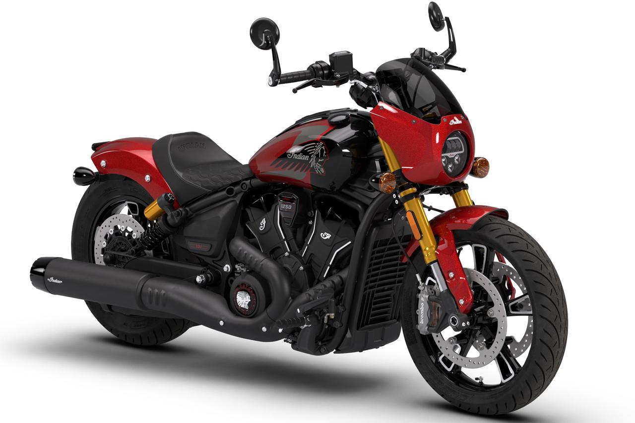 画像1: Indian MOTORCYCLE 101 Scout 2026年モデル 総排気量:1250cc エンジン形式:水冷4スト60°V型2気筒 シート高:680mm 車両重量:249kg