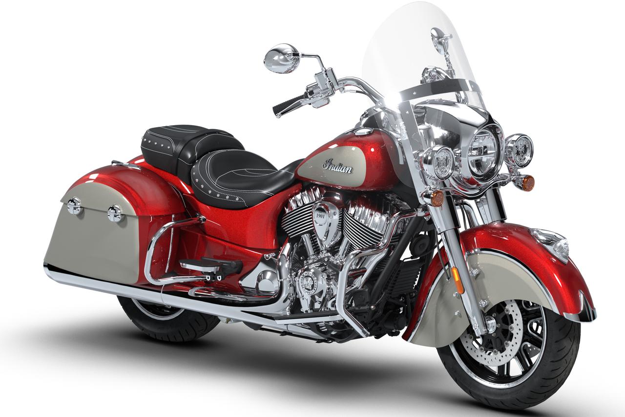 画像1: Indian MOTORCYCLE Springfield 2026年モデル 総排気量:1890cc エンジン形式:空冷4ストV型2気筒 シート高:660mm 車両重量:375kg