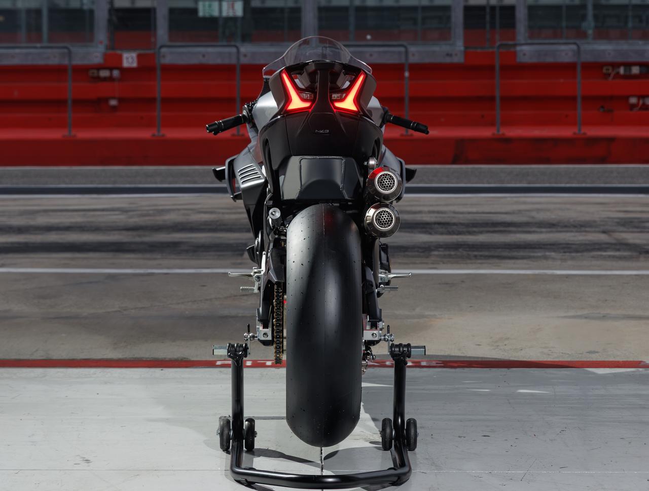 画像 : 7番目の画像 - 【写真16枚】CF MOTO「V4 SR-RR PROTOTYPE」 - webオートバイ