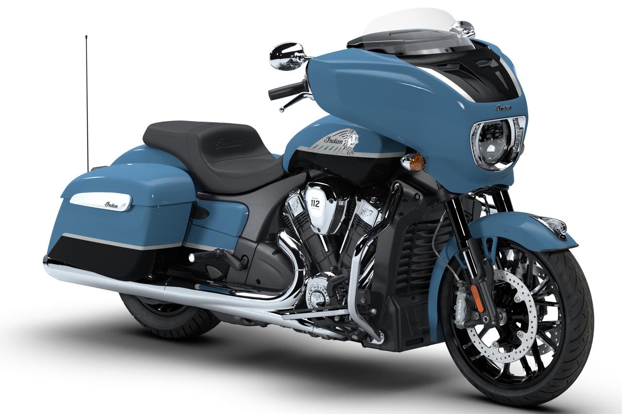 画像1: Indian MOTORCYCLE Chieftain Powerplus Limited with 112 Package 2026年モデル 総排気量:1834cc エンジン形式:水冷4ストV型2気筒 シート高:672mm 車両重量:382kg