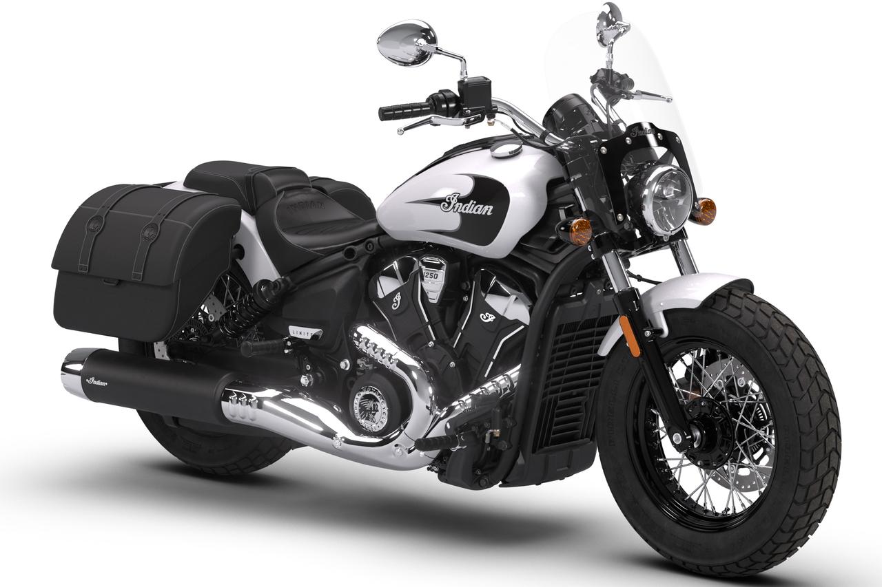 画像2: Indian MOTORCYCLE Super Scout 2026年モデル 総排気量:1250cc エンジン形式:水冷4スト60°V型2気筒 シート高:680mm 車両重量:268kg
