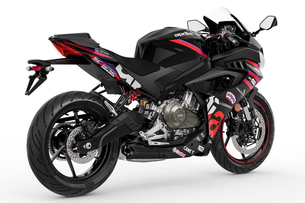 画像2: アプリリア「RS 457」にGPマシングラフィックを纏った上位グレードが登場