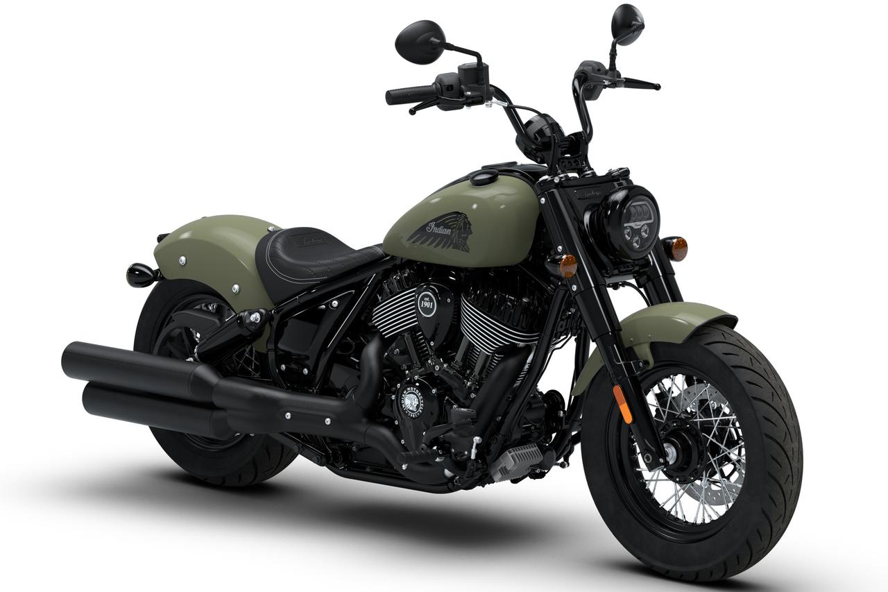 画像1: Indian MOTORCYCLE Chief Bobber Dark Horse 2026年モデル 総排気量:1890cc エンジン形式:空冷4ストV型2気筒 シート高:662mm 車両重量:315kg