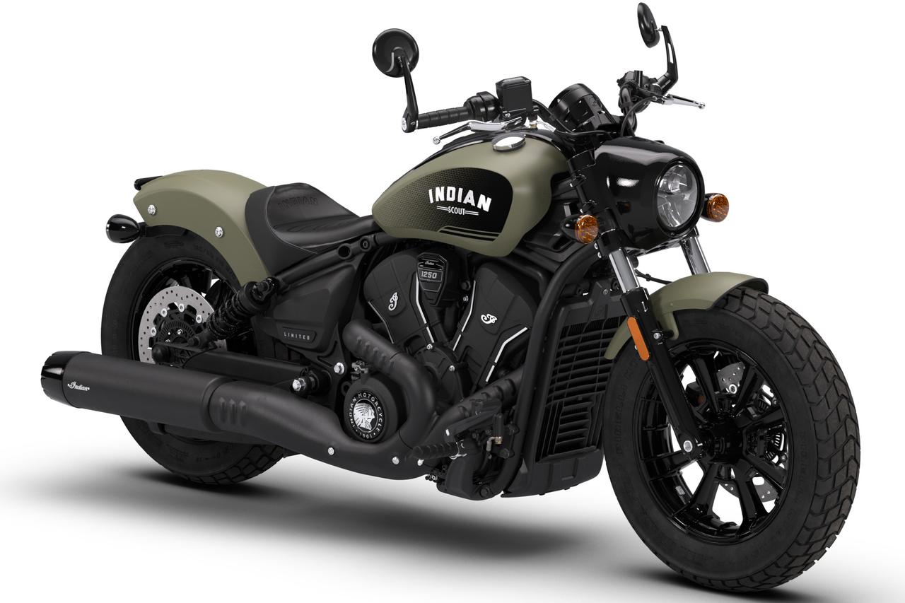 画像2: Indian MOTORCYCLE Scout Bobber Limited +Tech 2026年モデル 総排気量:1250cc エンジン形式:水冷4スト60°V型2気筒 シート高:665mm 車両重量:246kg