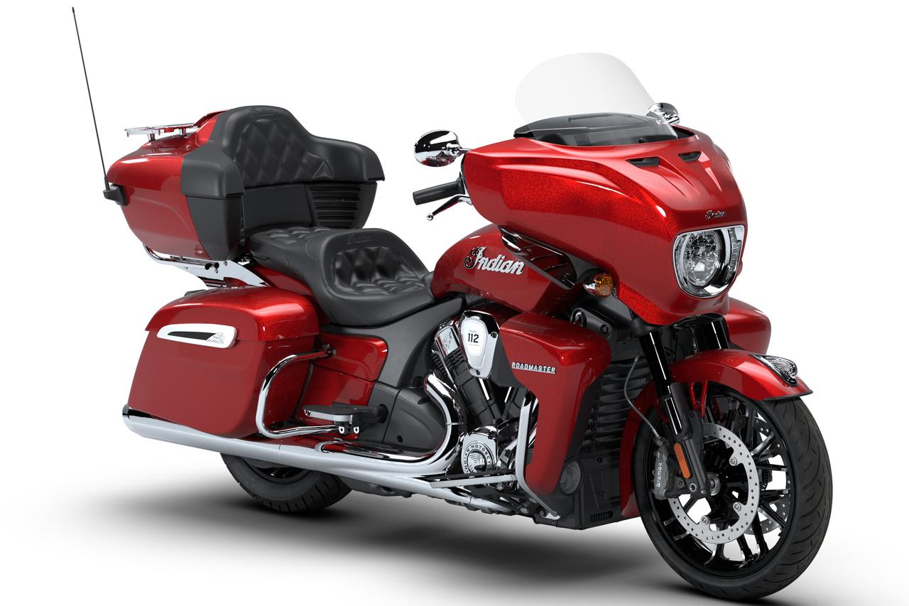 画像1: Indian MOTORCYCLE Roadmaster Powerplus Limited with 112 Package 2026年モデル 総排気量:1834cc エンジン形式:水冷4ストV型2気筒 シート高:672mm 車両重量:423kg