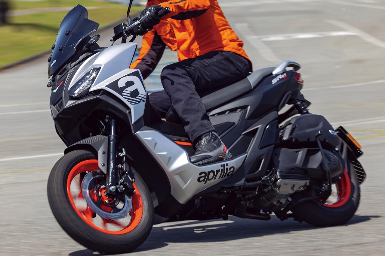 画像: 【インプレ】アプリリア「SR GT Sport 125」- webオートバイ