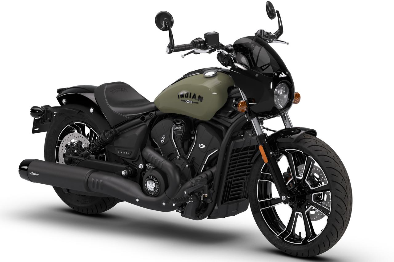画像1: Indian MOTORCYCLE Sport Scout Limited +Tech 2026年モデル 総排気量:1250cc エンジン形式:水冷4スト60°V型2気筒 シート高:680mm 車両重量:248kg