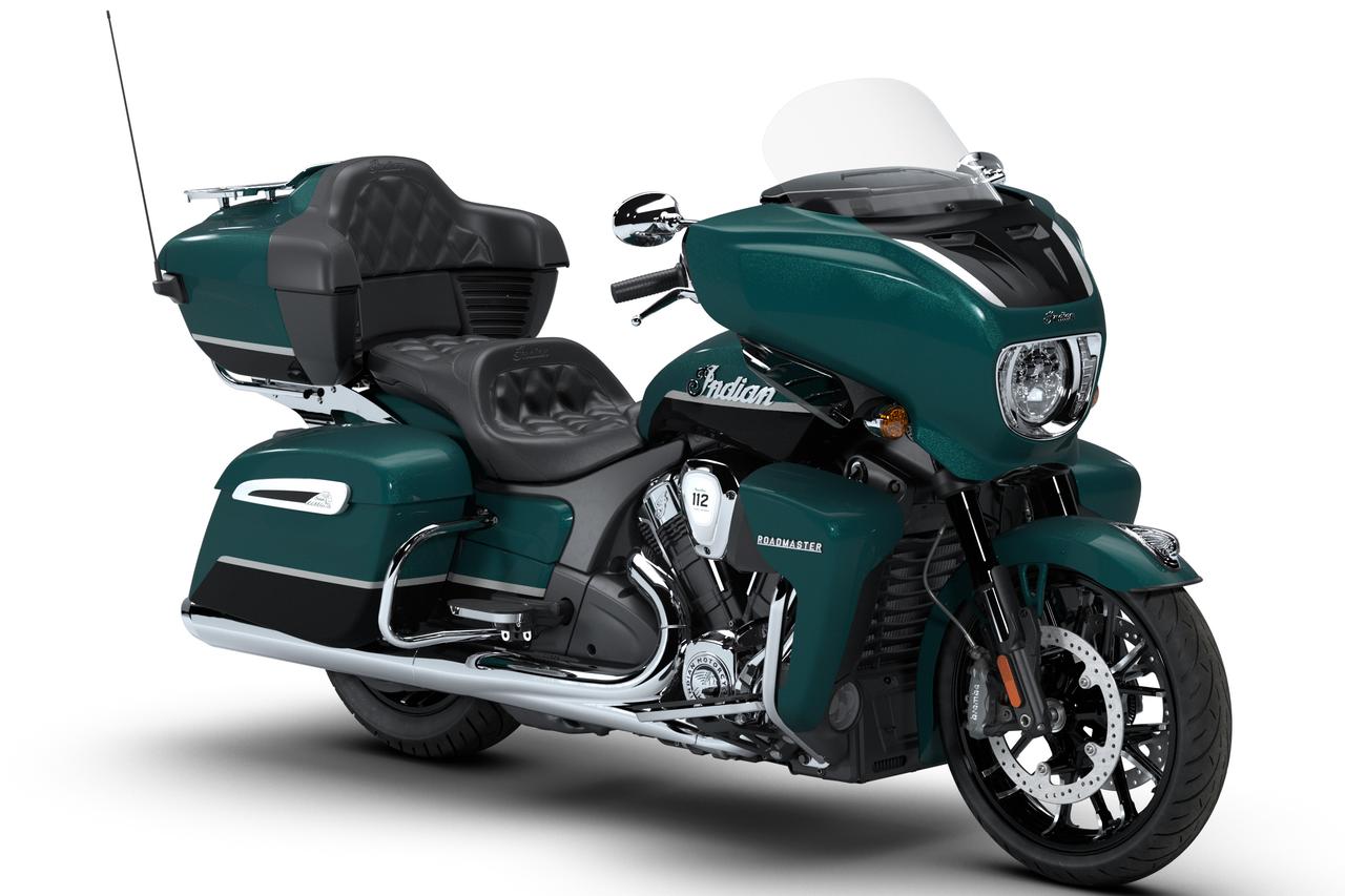 画像4: Indian MOTORCYCLE Roadmaster Powerplus Limited with 112 Package 2026年モデル 総排気量:1834cc エンジン形式:水冷4ストV型2気筒 シート高:672mm 車両重量:423kg