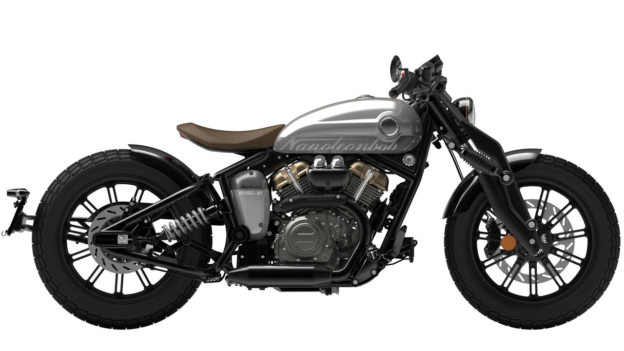 画像 : 5番目の画像 - 【写真14枚】ベンダ「ナポレオンボブ250」 - webオートバイ