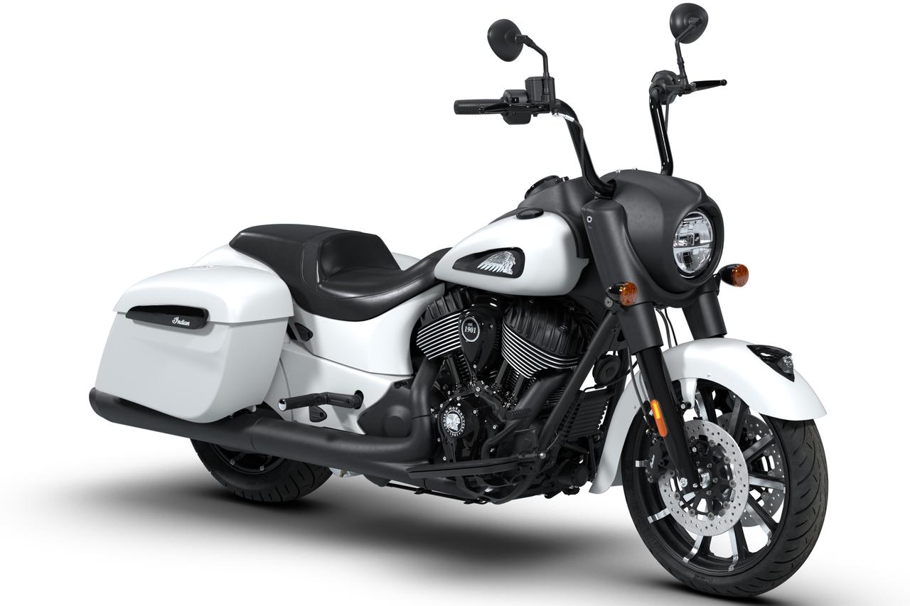 画像1: Indian MOTORCYCLE Springfield Dark Horse 2026年モデル 総排気量:1890cc エンジン形式:空冷4ストV型2気筒 シート高:673mm 車両重量:352kg