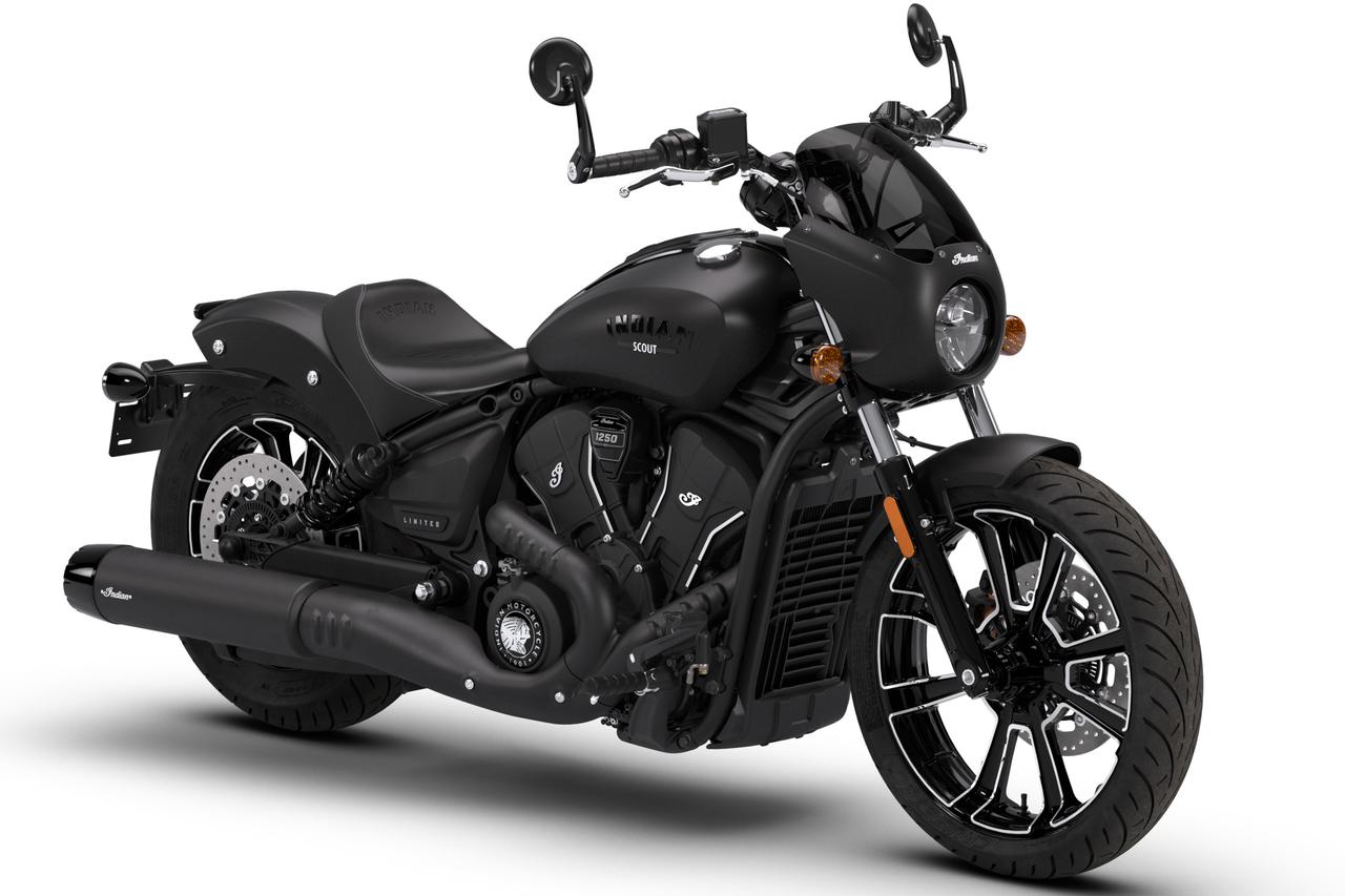 画像2: Indian MOTORCYCLE Sport Scout Limited +Tech 2026年モデル 総排気量:1250cc エンジン形式:水冷4スト60°V型2気筒 シート高:680mm 車両重量:248kg