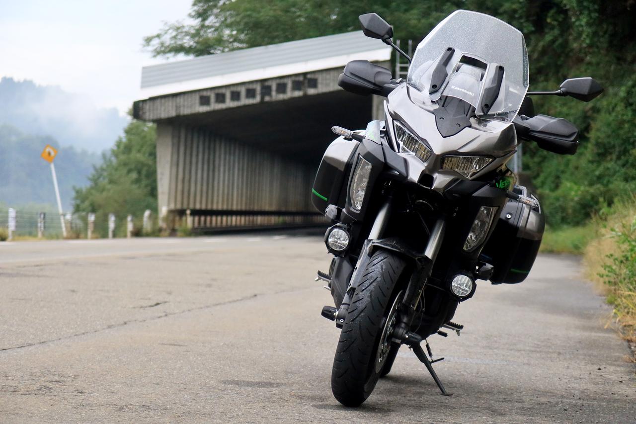 画像2: VERSYSでの一般道走行