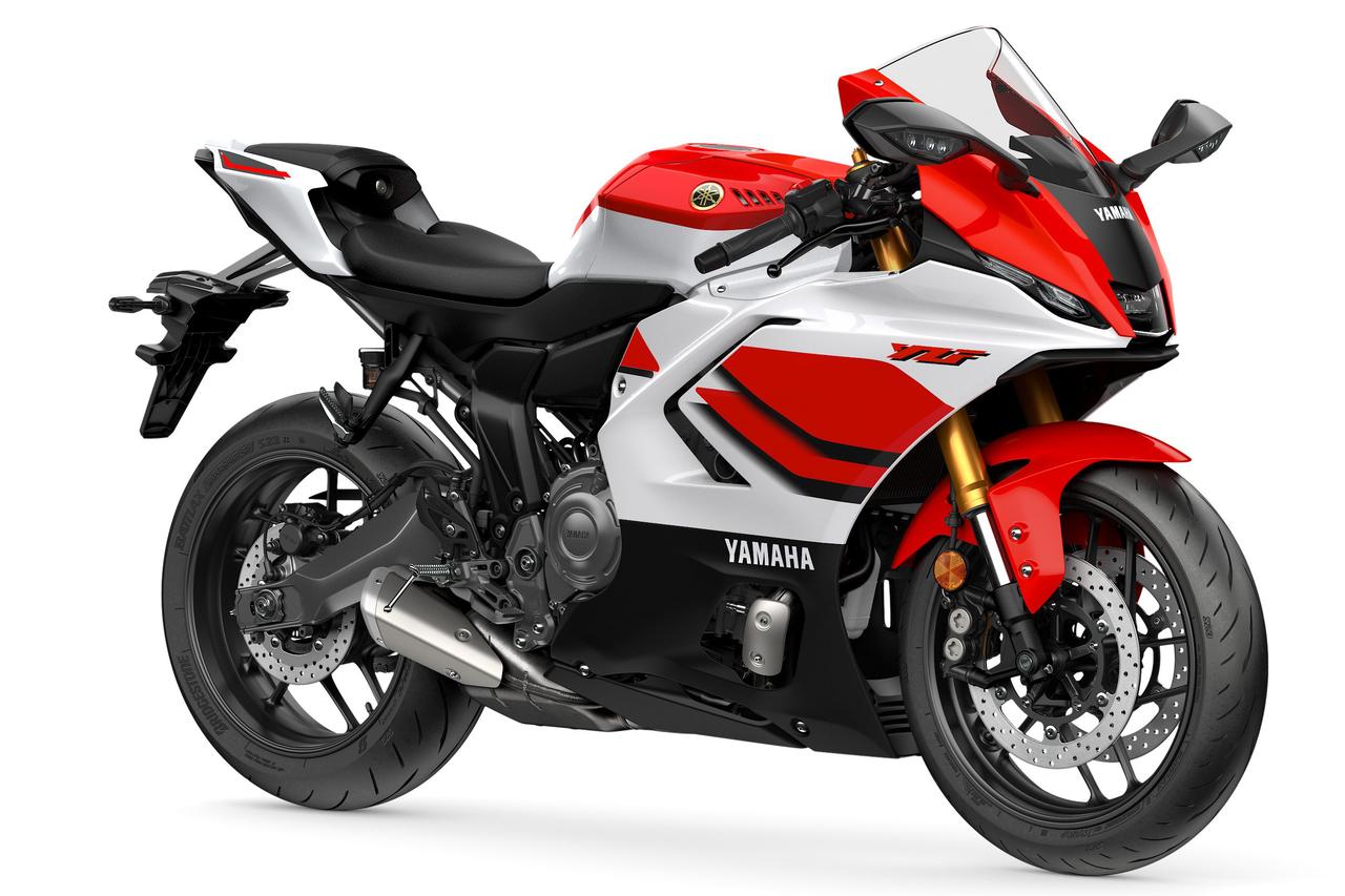 画像: 【ニュース】ヤマハ発動機が創立70周年記念カラーのYZF-Rシリーズを4機種発表 - webオートバイ
