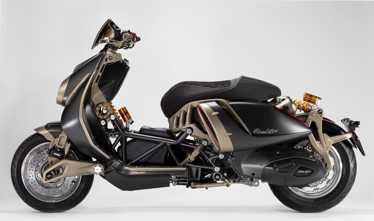 画像 : 2番目の画像 - 【写真9点】イタルジェット「Roadster400」 - webオートバイ