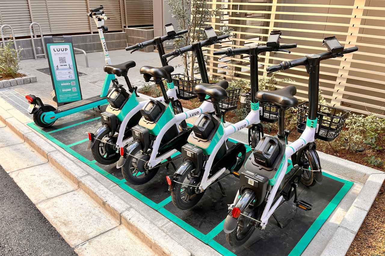 画像: 車両のラインナップは電動キックボードと電動アシスト自転車の2タイプ。