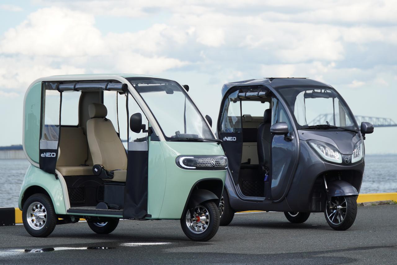 画像: 【試乗レビュー】88万円から買える3人乗りEVトゥクトゥク「eNEO」シリーズ。実用的な電動トライクの実力を比較検証 - スマートモビリティJP