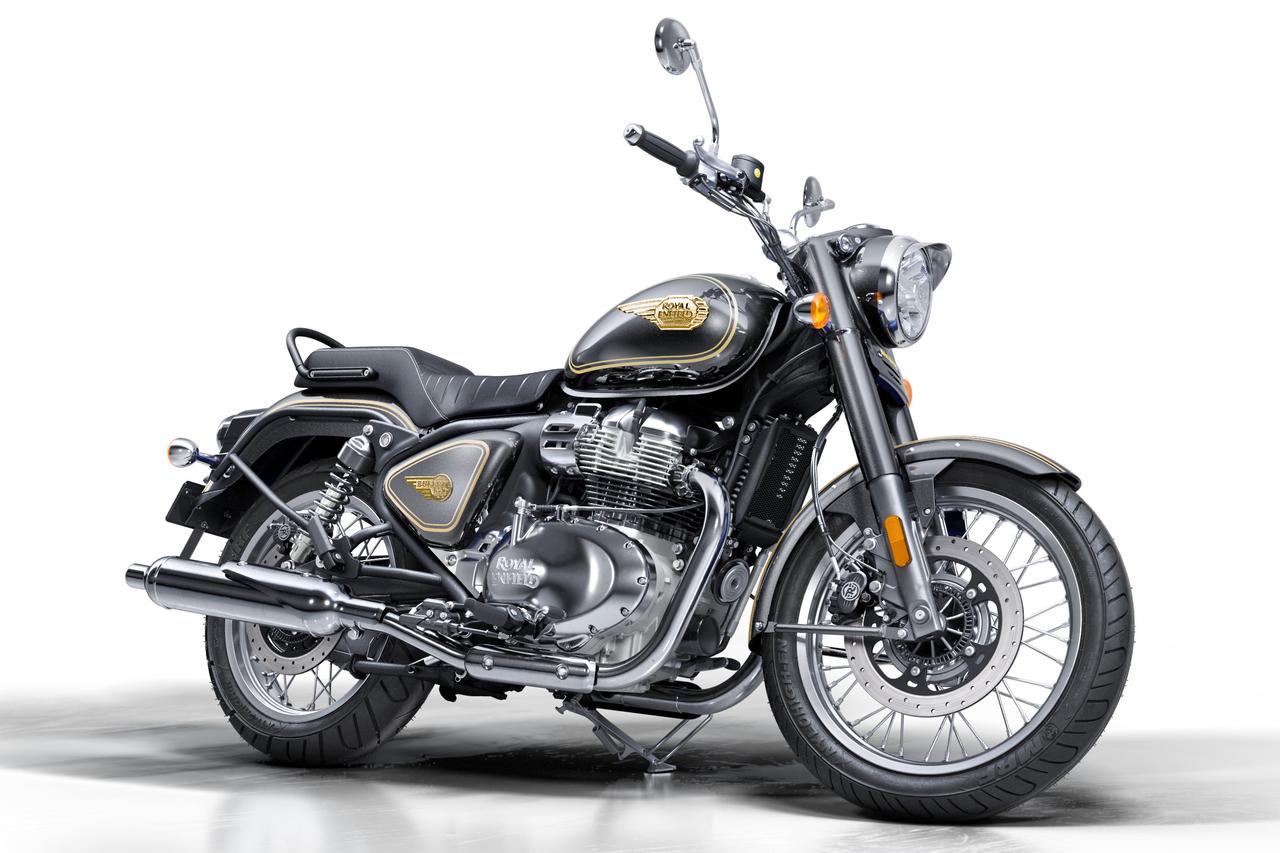 画像: ROYAL ENFIELD BULLET 650 欧州仕様 総排気量:647.95cc エンジン形式:4ストロークSOHC単気筒