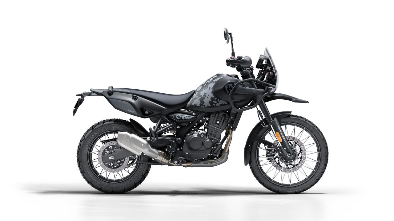 画像 : 2番目の画像 - 【写真4枚】ロイヤルエンフィールド「ヒマラヤ450 マナ ブラック」 - webオートバイ