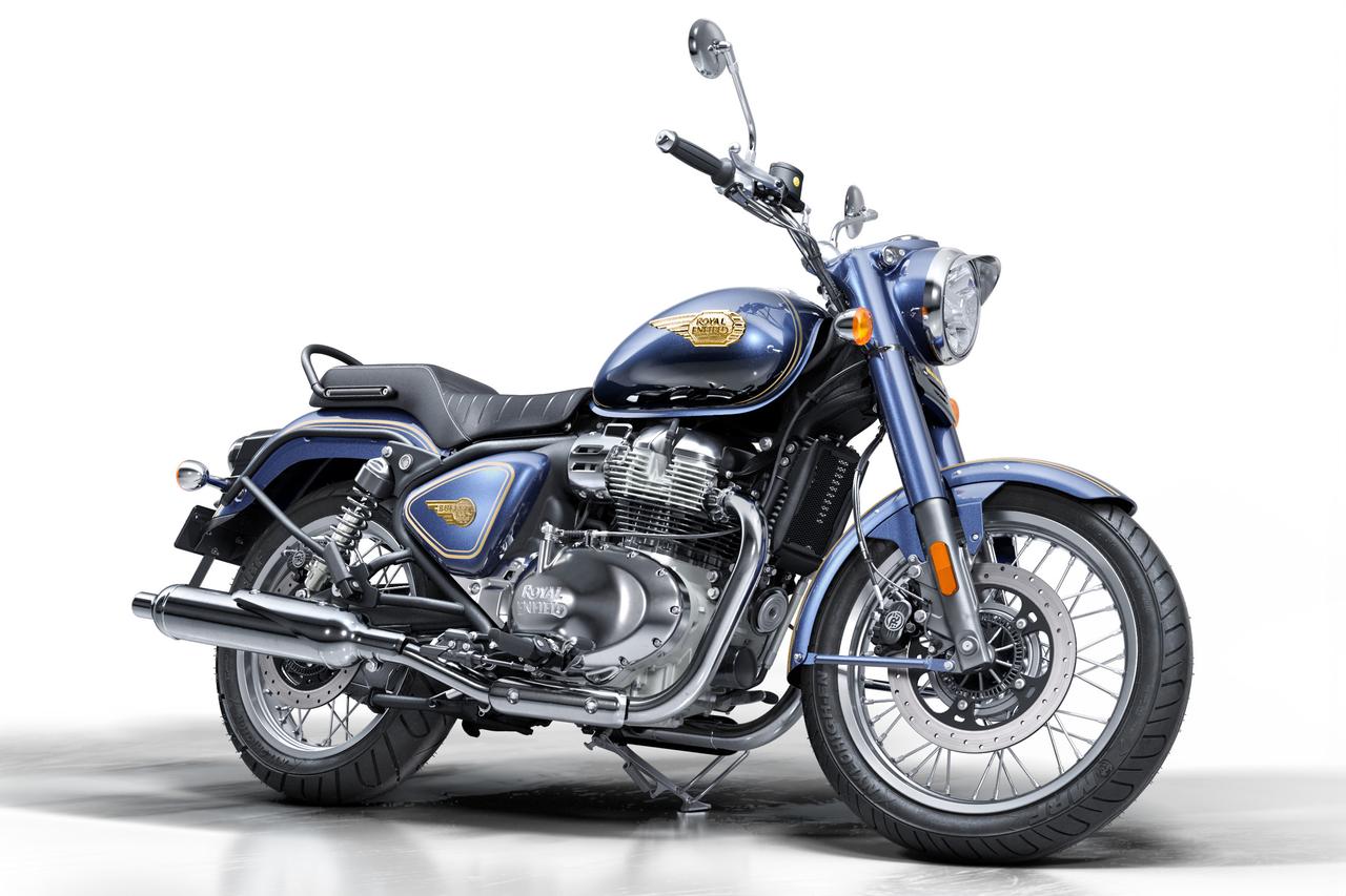 画像3: ロイヤルエンフィールドが新型「ブリット650」を発表!650cc並列2気筒エンジンを搭載した期待のヘリテイジモデル【2026速報】