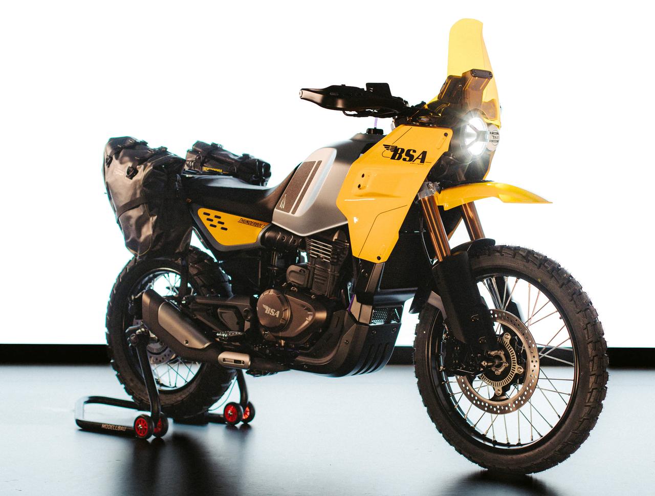 画像1: 【世界初公開!】BSA「サンダーボルト」往年の名車のネーミングを冠したライトウェイト・アドベンチャー!【2026速報】