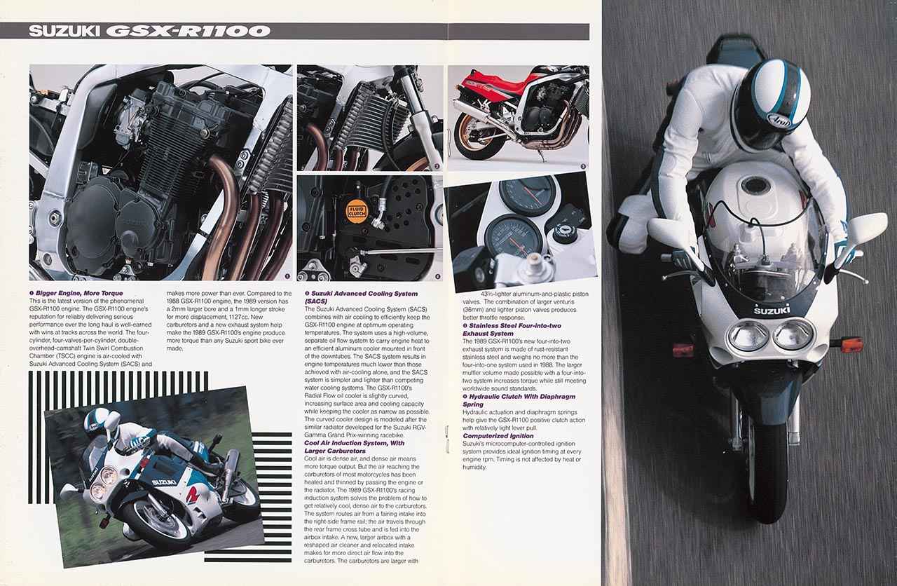画像: スズキ「GSX-R1100」（1989年）の特徴