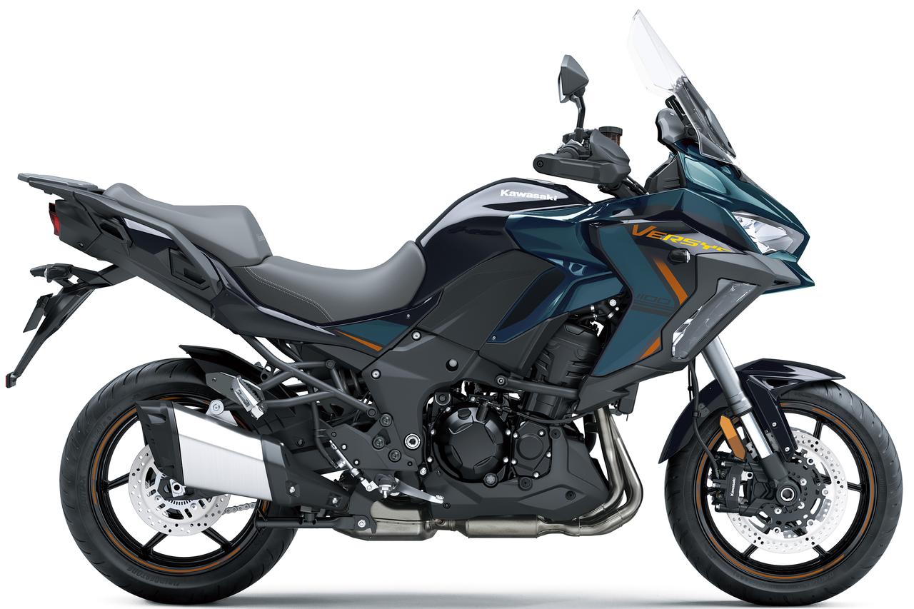 画像2: 【新色登場!】長距離ツーリングも快適なカワサキ「ヴェルシス1100SE」の2026年モデルがデビュー!深みのあるカラーリングが採用され12月に発売!