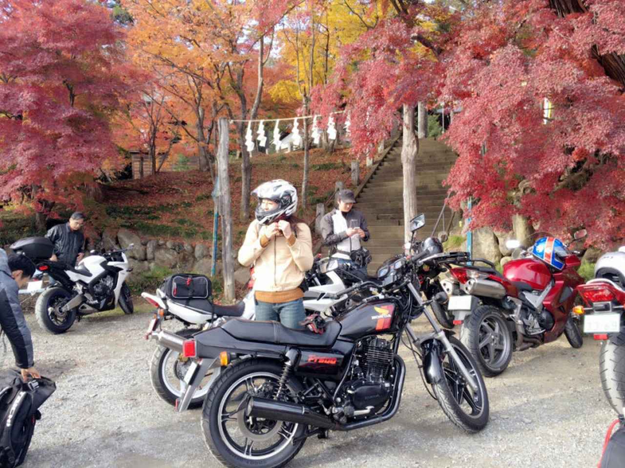 画像: ホンダドリーム世田谷主催...FT500でツーリング参加したよ!! （大関沙織） - webオートバイ