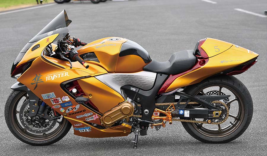 画像1: 第3世代ハヤブサの速さをSS→1/4マイルで解き放つ