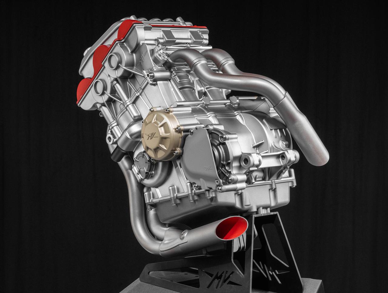 画像4: MVアグスタ「5-CYLINDER ENGINE CONCEPT」の概要