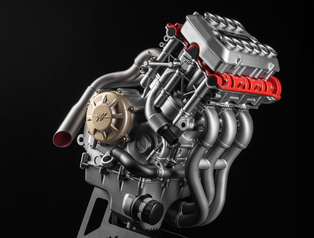 画像 : 1番目の画像 - 【写真8点】MVアグスタ「5-CYLINDER ENGINE CONCEPT」 - webオートバイ