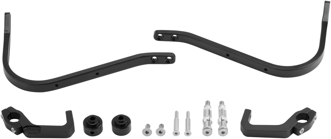 画像: ジータレーシング(ZETA RACING) CT125(JA55/JA65) '20-25 アドベンチャーアーマーハンドガード ブラック 純正ハンドルバー・ZETAスペシャライズドハンドルバー(品番:ZE07-9960)専用設計 高剛性アルミ合金 プロテクション オフロード ハンターカブ ダートフリーク Dirtfreak F5356 amzn.to