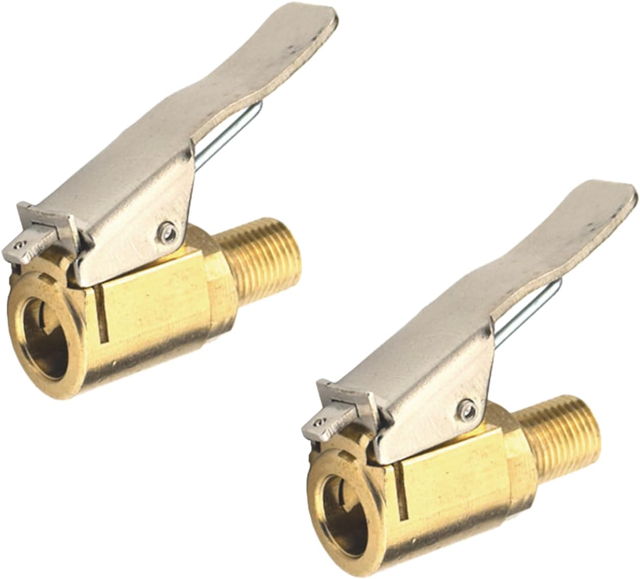 画像: サムコス 2個 閉鎖フローロックタイヤ スレッド ノズルアダプター車 カーポンプア クセサリー 高速変換ップタイプノズル インフレータポンプ純銅ノズルクイックアダプター車インフレータアクセサリー amzn.to