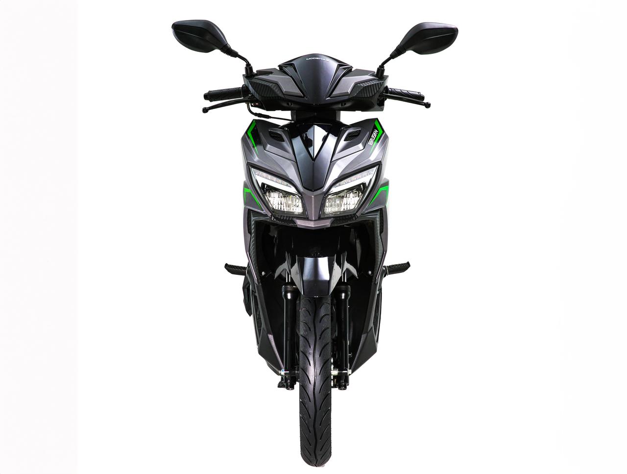 画像5: 【え? カワサキのスクーター!?】毎日任務遂行中! カワサキ「BRUSKY 125」はお手頃スポーツスクーター【世界でがんばる!! 日本メーカーの珍車大図鑑 Vol.20】