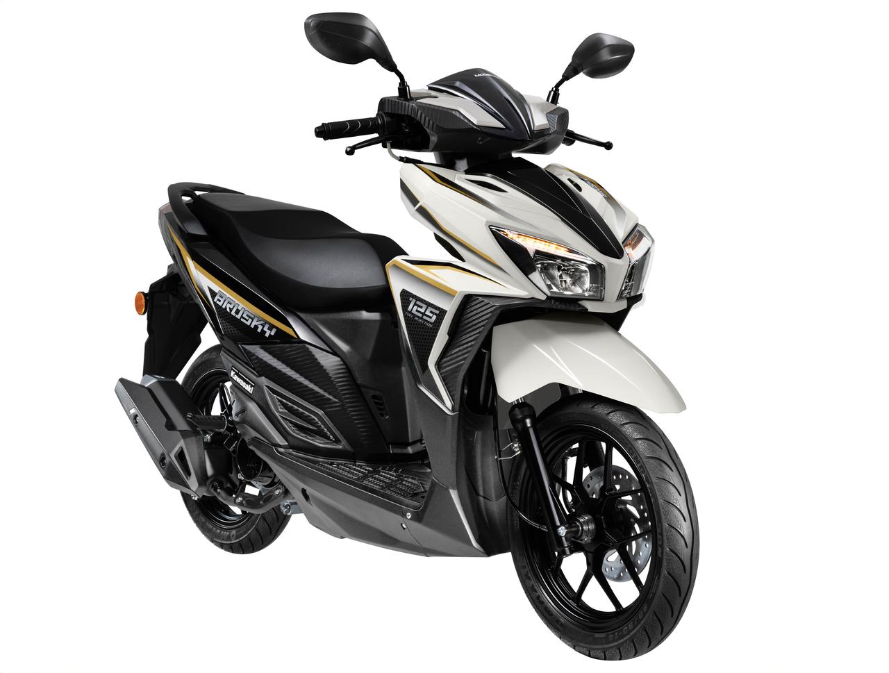 画像14: 【え? カワサキのスクーター!?】毎日任務遂行中! カワサキ「BRUSKY 125」はお手頃スポーツスクーター【世界でがんばる!! 日本メーカーの珍車大図鑑 Vol.20】