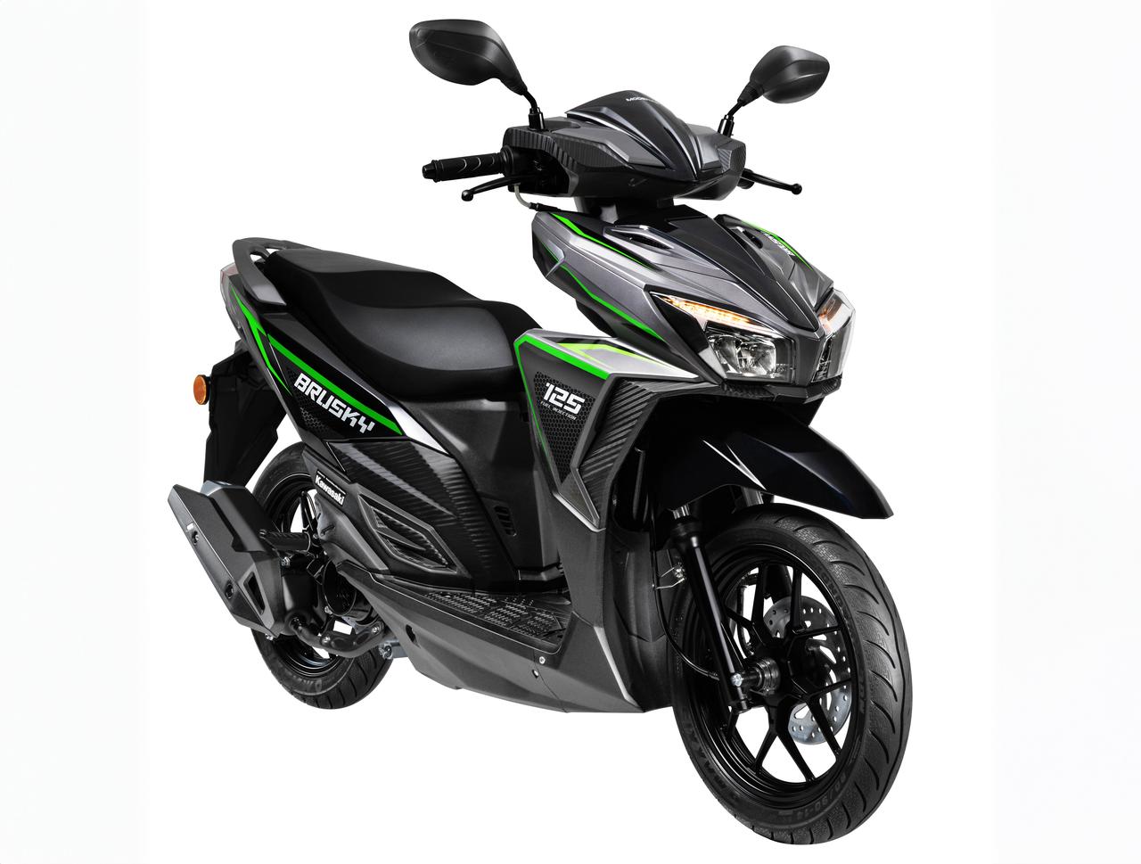 画像: KAWASAKI BRUSKY125 販売国:フィリピン 総排気量:125cc エンジン形式:空冷4ストSOHC2バルブ単気筒 シート高:760mm 車両重量:NA 現地価格:7万7000ペソ(約20万2808円)