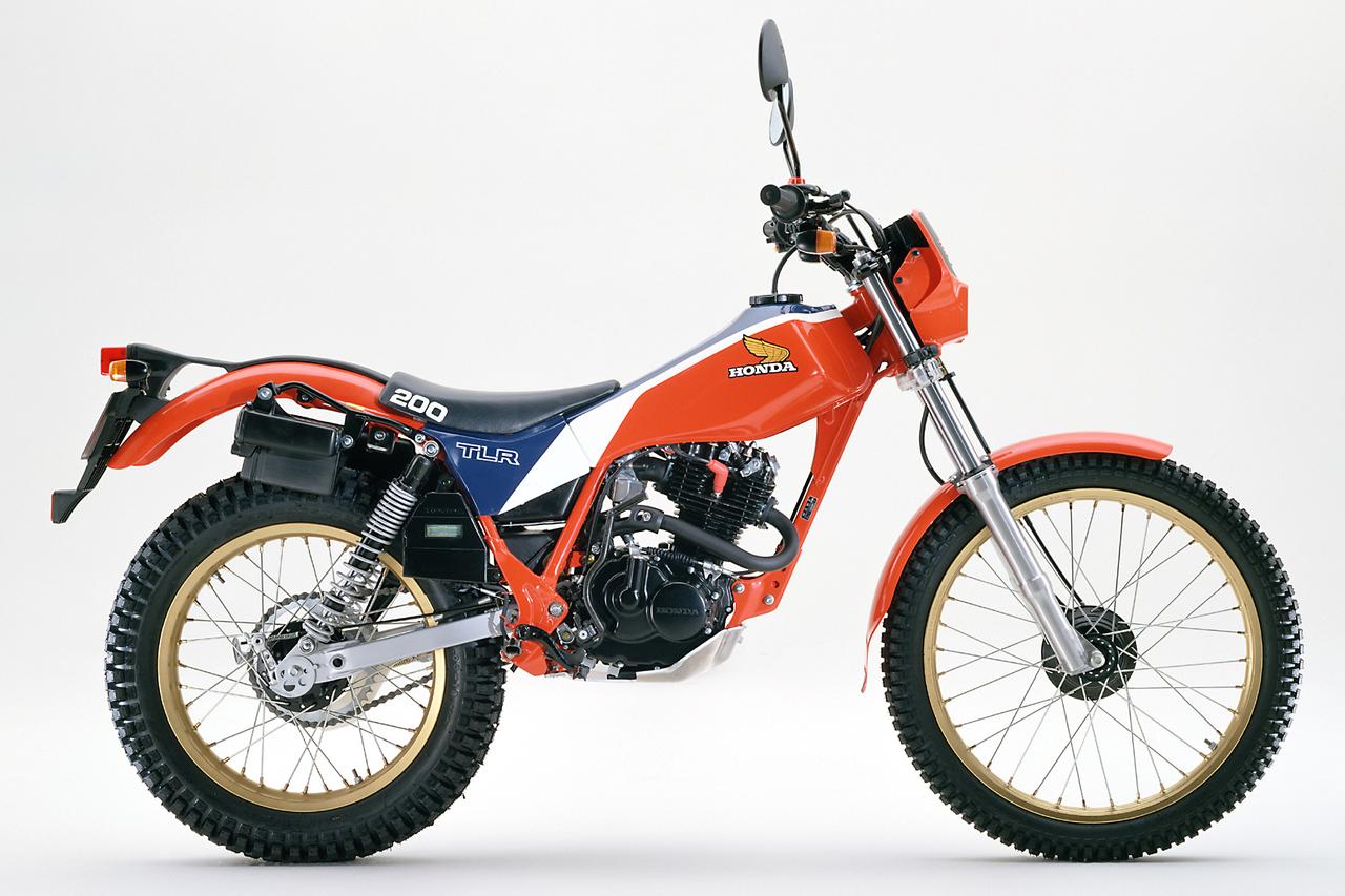 画像: Honda TLR200 当時価格:28万9000円(北海道、沖縄は29万4000円、その他一部離島は除く)